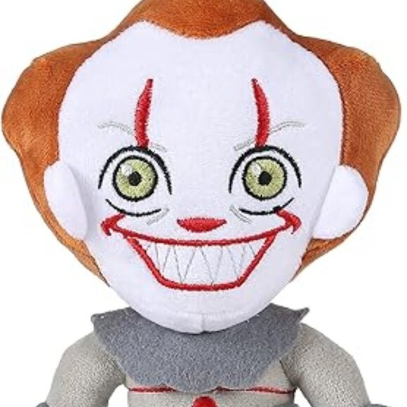 IT The Movie Pennywise Soft & Squeaky Plush Dog Toy - Picture 1 of 12